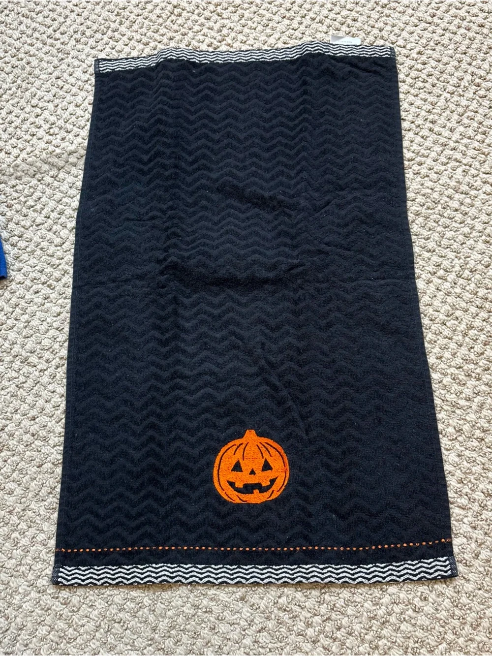 Lot of Six Mixed Brand Halloween Towels - One brand new from Pier 1
